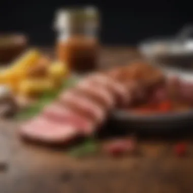 A World of Flavors: Global Marinade Inspirations Selection of global marinades displayed artistically