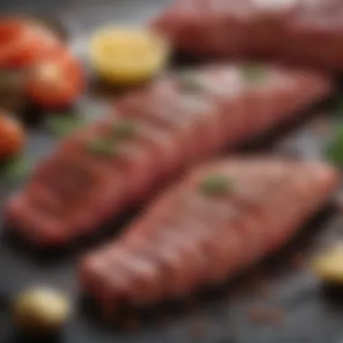 Understanding the Science of Marinade Absorption Graphic illustrating the science of marinade penetration