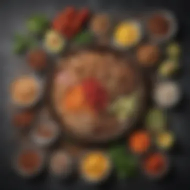 Diverse Ingredients for a Ketogenic Diet An array of vibrant keto-friendly ingredients