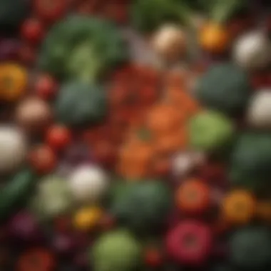 Nutrient-Dense Vegetables for Heart Health A colorful assortment of vegetables rich in nutrients