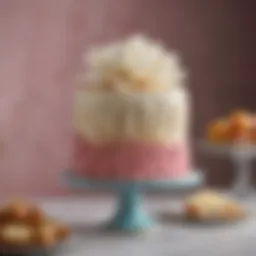 A beautifully decorated Magnolia Bakery cake showcasing vibrant icing and intricate designs