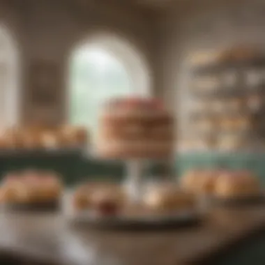 The Timeless Charm of Magnolia Bakery A vintage image capturing the essence of Magnolia Bakery's historical charm