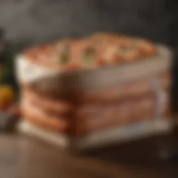 A pizza delivery bag designed for temperature retention