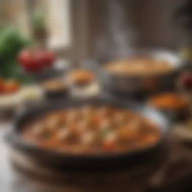 Exploring Global Cuisines Through Slow Cooking A global map highlighting diverse cuisines that utilize slow cooking techniques
