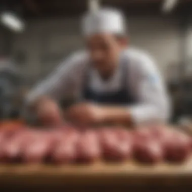 Ethical Sourcing in Meat Production Sustainable farming showcasing ethical practices