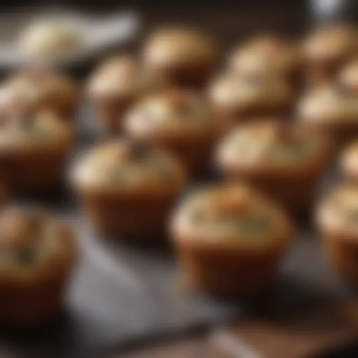 Eco-friendly paper muffin cups highlighting their biodegradable features