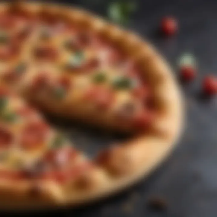 Nutritional comparison of pizza crust mixes