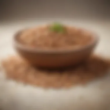 Whole grains and legumes on a table