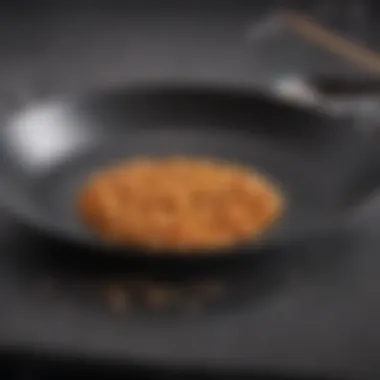 Close-Up of Non-Stick Surface Technology Close-up of non-stick surface technology