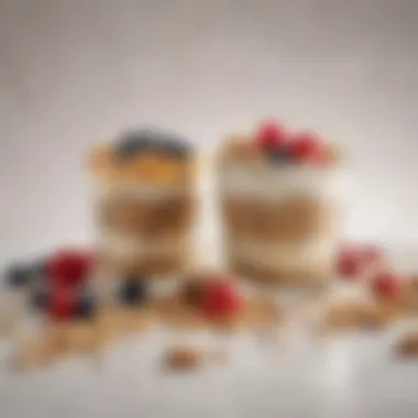 Creative Toppings for Overnight Oats Assorted toppings for overnight oats displayed artistically
