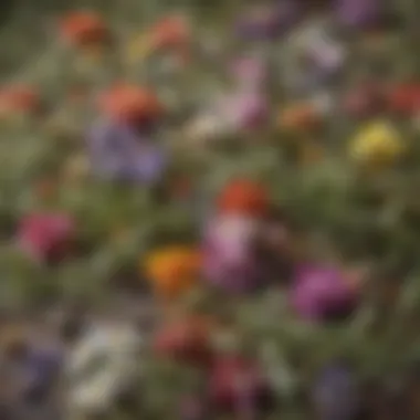 A close-up of loose leaf tea with herbs and flowers