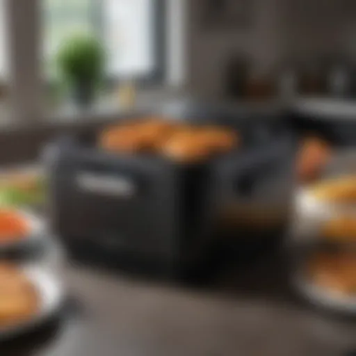 Sleek Design of PowerXL Smokeless Air Fryer Grill