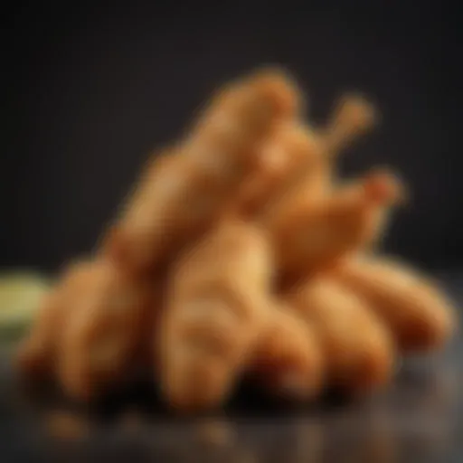 Juicy chicken tenders air fried to perfection without breading