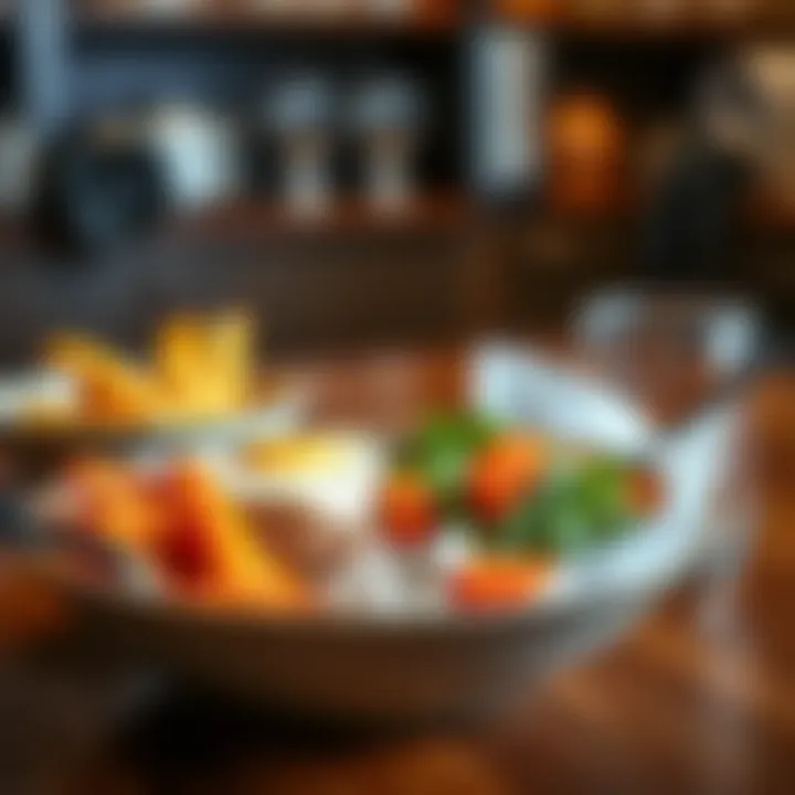 Balanced Meal with Quick Fit Components Balanced meal featuring quick fit food components