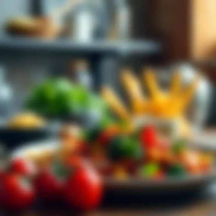 Easy Meal Kit for Quick Fit Foods Easy-to-prepare meal kit featuring vibrant ingredients