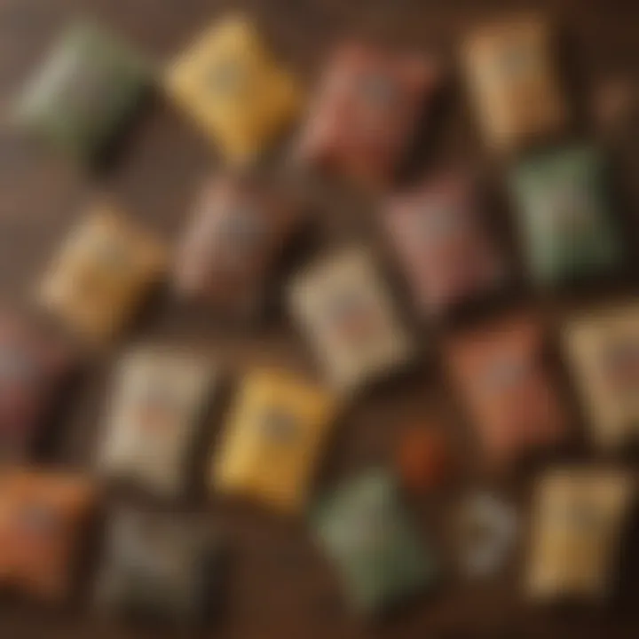 A variety of ranch seasoning packets