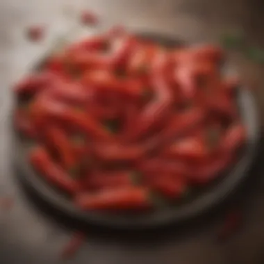 Nutritional Profile of Red Peppers Nutritional breakdown of red peppers
