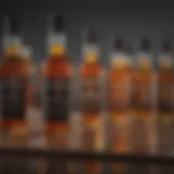 A collection of premium Scotch whisky bottles