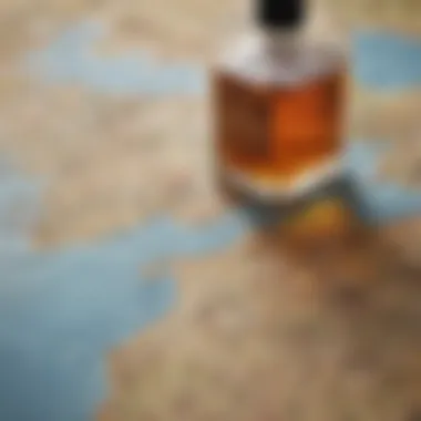 A detailed map of Scotch whisky regions