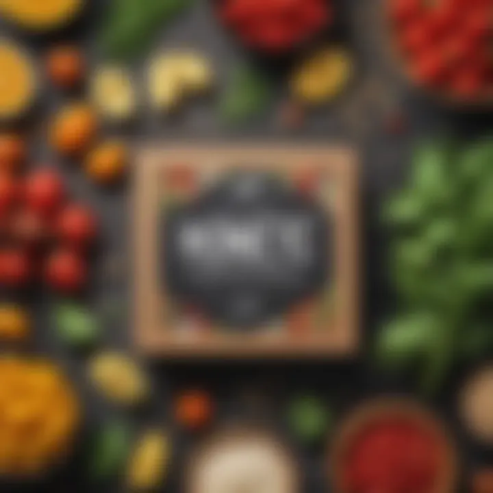 A selection of wholesome plant-based ingredients arranged artistically