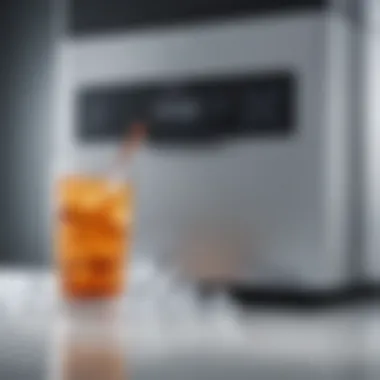 Energy Efficiency in Ice Makers Energy-efficient small ice maker with energy label