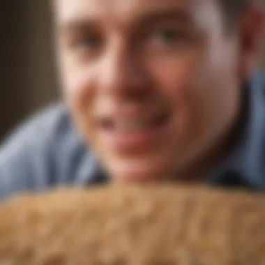 A close-up of a customer enjoying a Sonic malt, highlighting the creamy texture