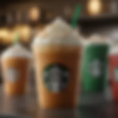 Customizing Your Starbucks Experience A detailed visual representation of Starbucks customization options for drinks.