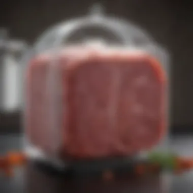 Vacuum-Sealing: A Key Technique Vacuum-sealed meat to prevent freezer burn