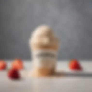 Sustainable Choices: Dairy-Free Ice Cream Packaging Eco-friendly packaging of dairy-free ice cream products