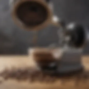 Grind Size Impact on Espresso Quality An infographic displaying grind sizes and their effects on espresso quality.