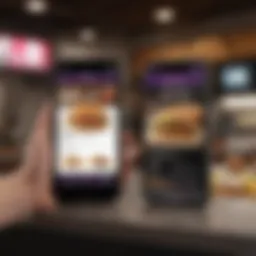 Taco Bell's digital ordering interface on a smartphone