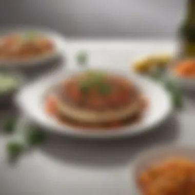 A beautifully plated dish featuring Target Grove ingredients.