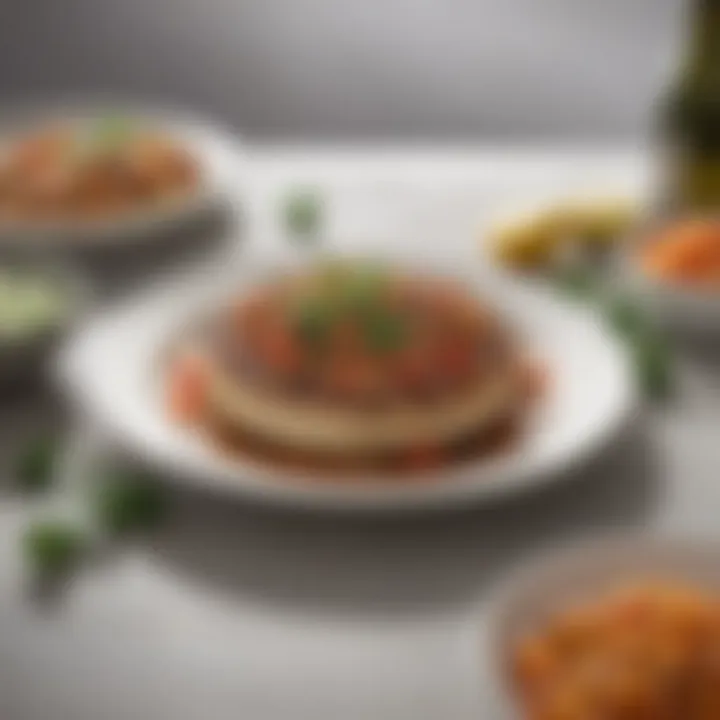 A beautifully plated dish featuring Target Grove ingredients.