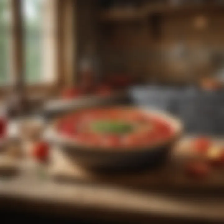 An array of Target Grove products on a rustic kitchen counter.