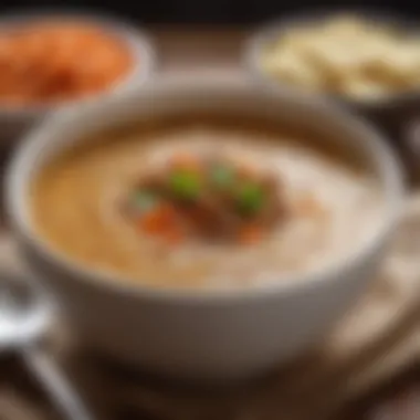 Flavorful Lentil Soup Loaded with Spices Hearty lentil soup filled with spices