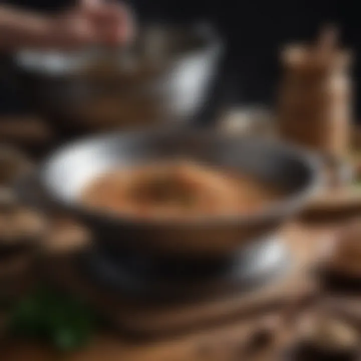 An elegant historical sieve reflecting culinary traditions from different cultures