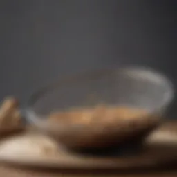 A sophisticated sieve highlighting various mesh sizes for culinary applications