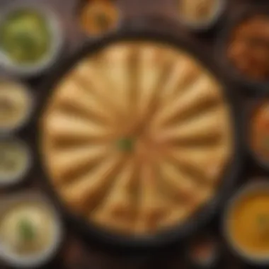 Diverse Variations of Ambur Dosa A colorful platter showcasing various Ambur Dosa variations