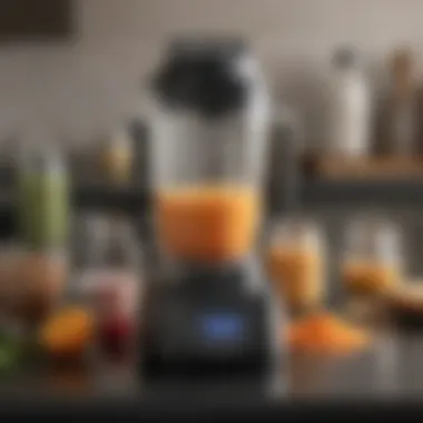 Blending Equipment Essentials A high-performance blender ready for action.
