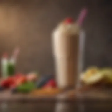 Customized Nutritional Boost A personalized protein shake with added superfoods.