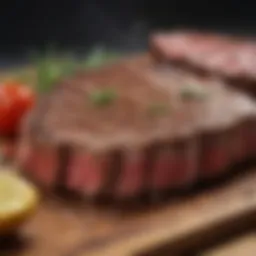 A selection of premium beef cuts ideal for grilling.