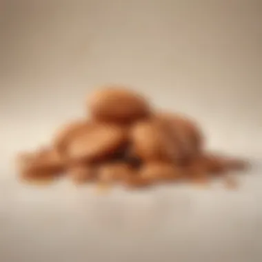 Raw Almonds: The Foundation of Flavor A close-up of raw almonds showcasing their natural texture and color.