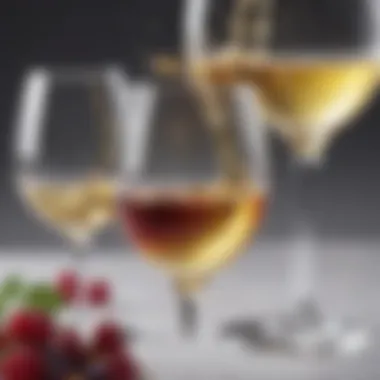Influence of Glass Shape on Flavor An infographic detailing the impact of glass shape on flavor perception