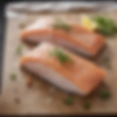 Fresh Cod Fillets at Aldi Fresh cod fillets displayed at Aldi