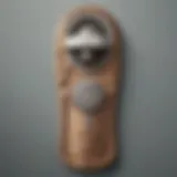 Vintage pop bottle opener showcasing classic design.