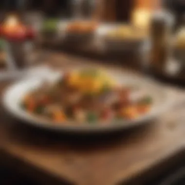 Culinary Artistry with Fresh Local Flavors Vibrant dishes showcasing local ingredients