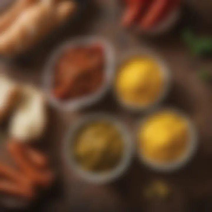 A close-up of homemade relish and mustard in bowls