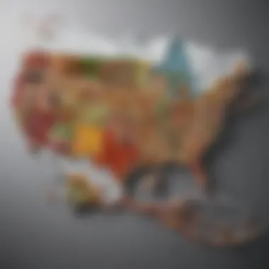 A global map highlighting soda consumption statistics by region
