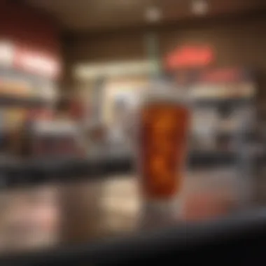 The Changing Landscape of Soda Consumption A modern soda fountain reflecting changing consumer choices