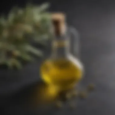 Infographic depicting the correlation between olive oil color, flavor, and health benefits.